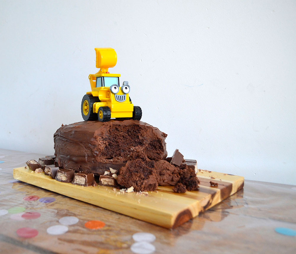 bevel kapok Doorweekt DIY chocolade Smarties taart — bij boef+mop
